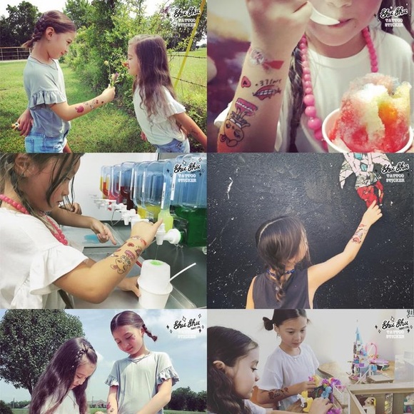 2set of kids temporary tattoo stickers 🍒 - Picture 2 of 8